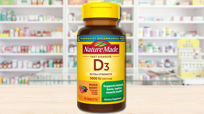 Nature Made Vitamin D3 70 ct Nature Made Vitamin D3 70 ct