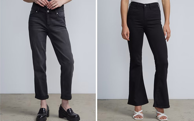 New York & Co. Mid-Rise Slim Boyfriend Jeans 