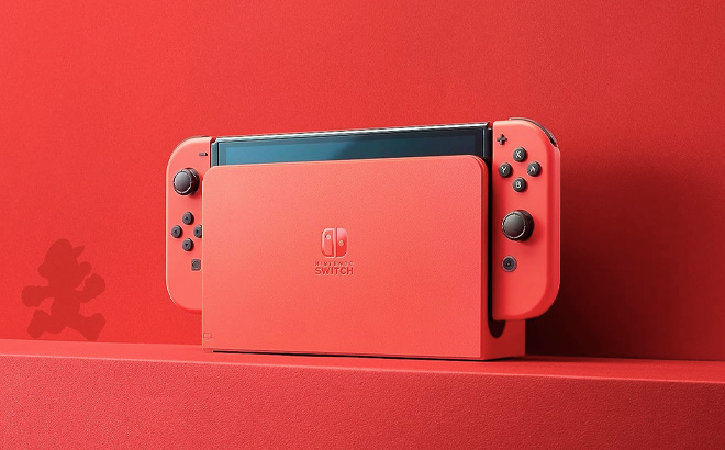 Nintendo Switch OLED Model Mario Red Edition
