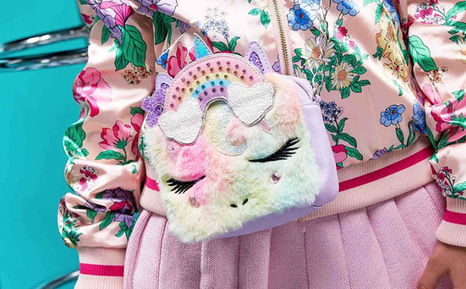 OMG Accessories Kids Tie Dye Unicorn Crossbody Bag
