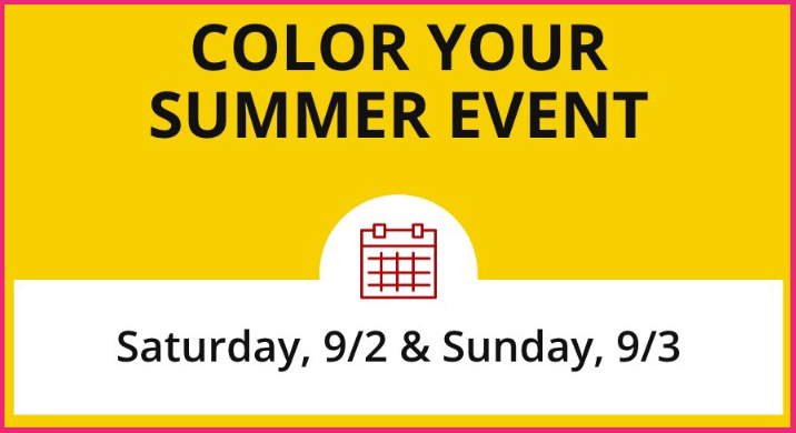 Office Depot Color your Summer Event Screenshot