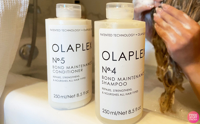 Olaplex No 5 Conditioner and No 4 Shampoo