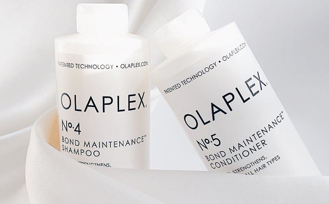 Olaplex No 4 Bond Maintenance Shampoo and No 5 Bond Maintenance Conditioner
