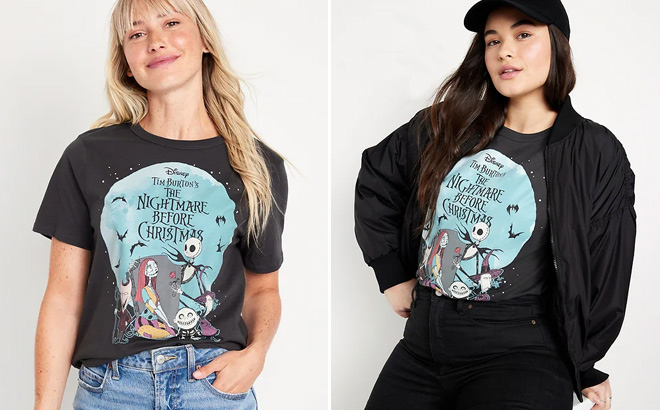 Old Navy Women's Disney Halloween-Graphic T-Shirt Old Navy Women's Disney Halloween-Graphic T-Shirt