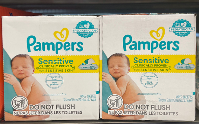 Pampers Sensitive Baby Wipes