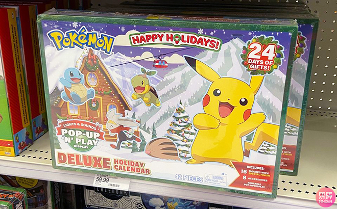 Pokemon Deluxe 2023 Holiday Calendar