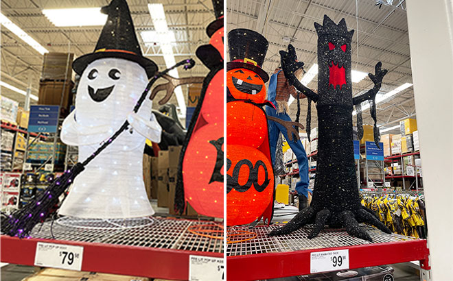 Pop Up Halloween Pals Ghost and Animated Tree Pop Up Halloween Pals Ghost and Animated Tree