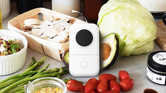 Portable Label Maker White Portable Label Maker White