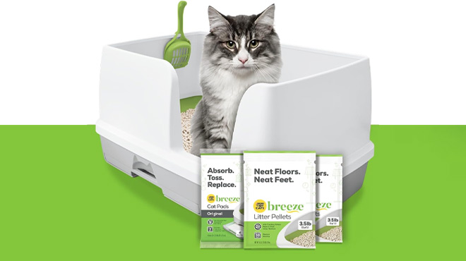 Purina Breeze XL Tidy Cats Non Clumping Litter Box System