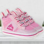 RBX Pink Fuchsia Stripe Sneakers for Girls