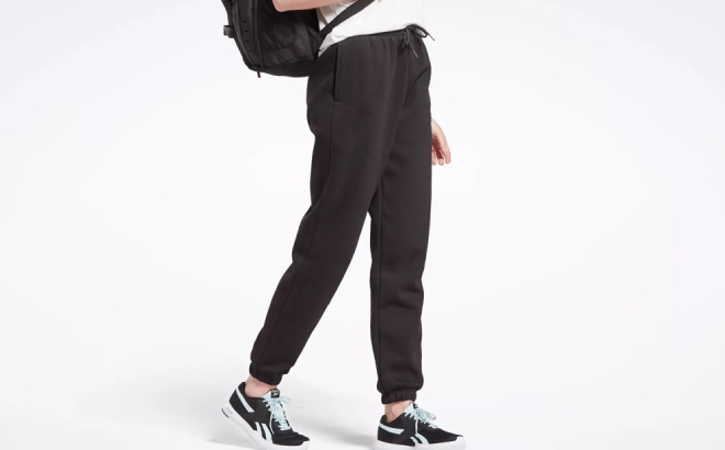 Reebok Womens Identity Logo Fleece Joggers