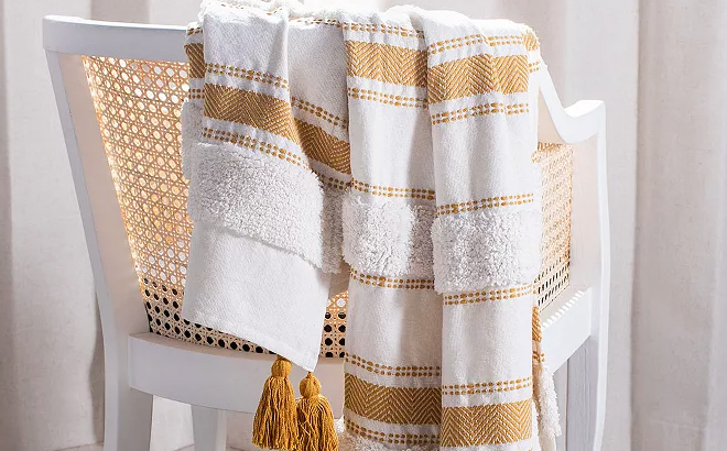 Safavieh Polli Throw on a Chair Safavieh Polli Throw on a Chair