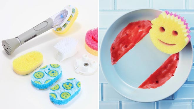 Scrub Daddy 9 Piece Set and Interchangeable Heads Scrub Daddy 9 Piece Set and Interchangeable Heads