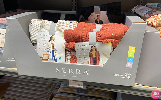 Serra Womens Long Cardigan Sweater in Store