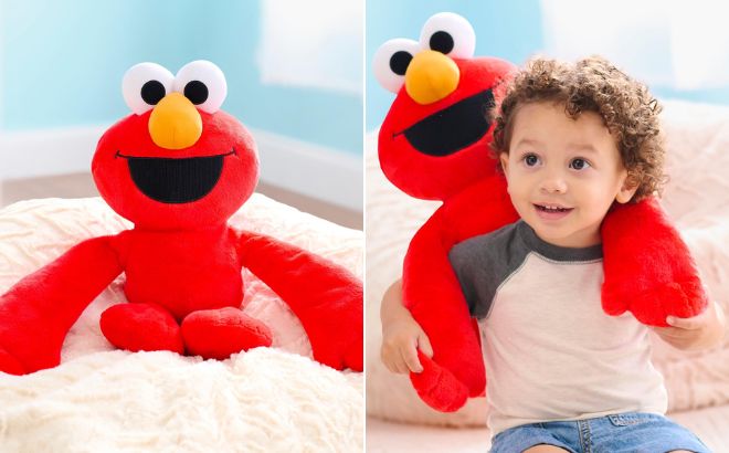 Sesame Street Comfy Cozy Monster Hugs Elmo