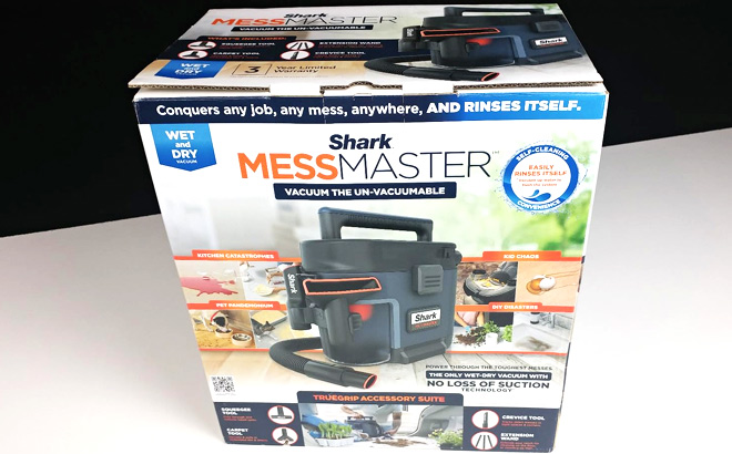 Shark Mess Master Portable Wet & Dry Vacuum