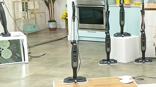 Shark Steam Scrub Mop with 6 Pads Shark Steam Scrub Mop with 6 Pads