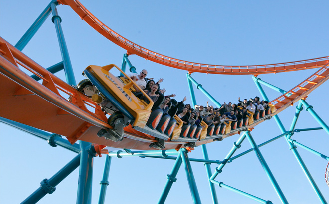 Six Pass Theme Park Rollercoaster