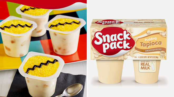 Snack Pack Pie Tapioca Pudding Cups