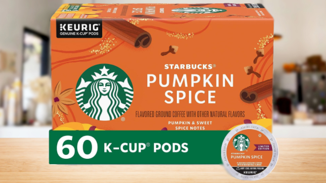 Starbucks 60 Counts Pumpkin Spice K Cups