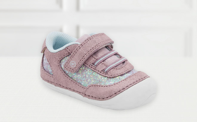 Stride Rite Jazzy Sneaker in Lavander Multi Color