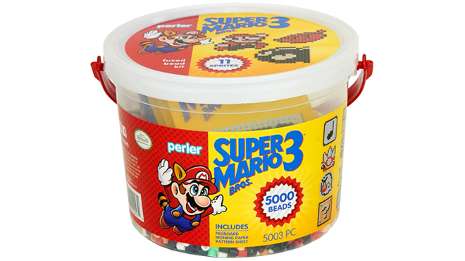 Super Mario Brothers Bead Bucket Activity Kit Super Mario Brothers Bead Bucket Activity Kit