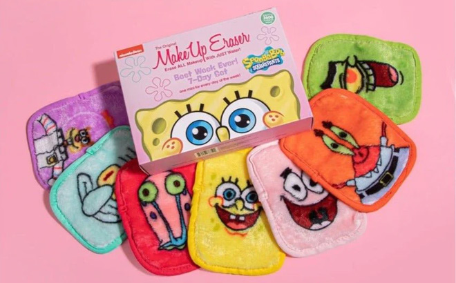 The Original MakeUp Eraser SpongeBob SquarePants Set