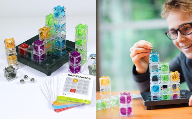 ThinkFun Gravity Maze Marble Run Brain Game ThinkFun Gravity Maze Marble Run Brain Game