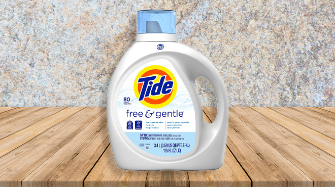 Tide Free Gentle Laundry Detergent Liquid Soap 80 Loads 115 Fl Oz