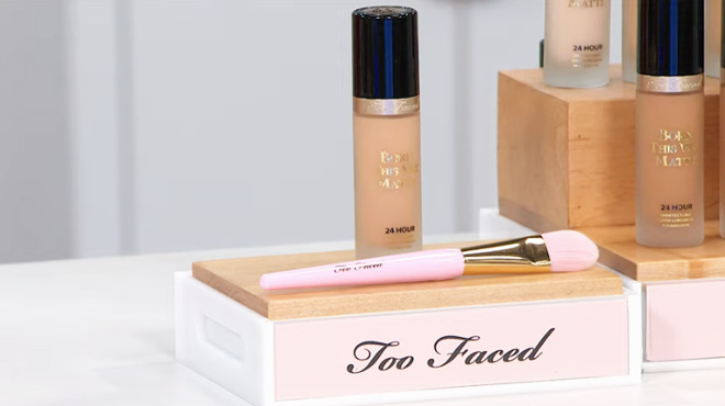 Too Faced Born This Way Matte Foundation with Brush at HSN