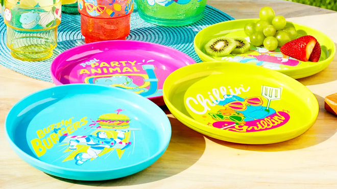 Toy Story Melamine Plate Set Toy Story Melamine Plate Set