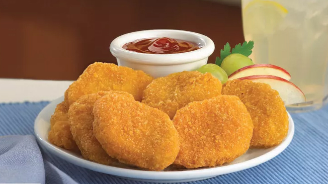 Tyson Chicken Nuggets on the table Tyson Chicken Nuggets on the table