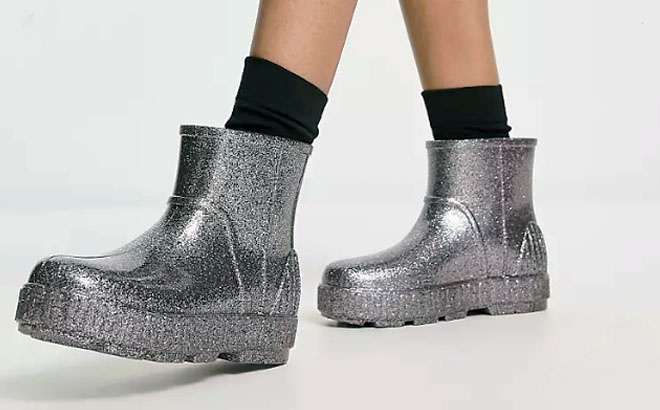 UGG Glitter Grey Drizlita Glitter Womens Boot 2