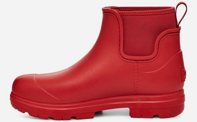 UGG Samba Red Droplet Womens Rain Boot UGG Samba Red Droplet Womens Rain Boot