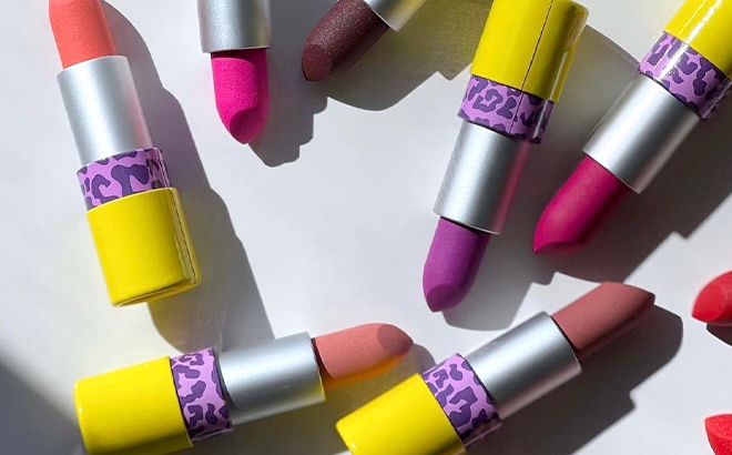 Various Shades of Lime Crime Soft Touch Lipstick