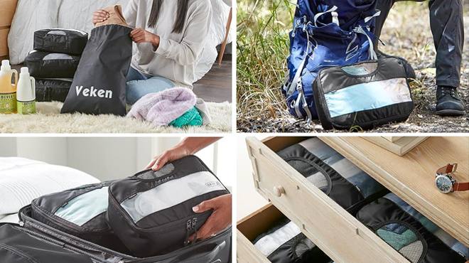 Veken Packing 8 pc Cube Set Veken Packing 8 pc Cube Set