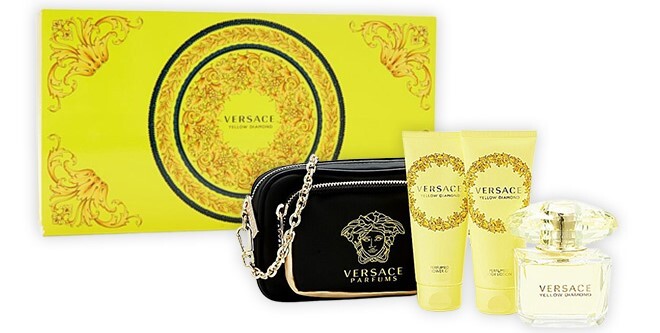 Versace 4 Piece Eau De Toilette Clutch Set Versace 4 Piece Eau De Toilette Clutch Set