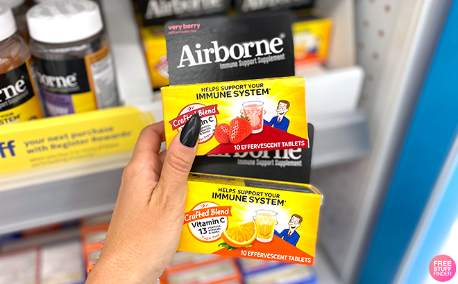 Walgreens Airborne Immune Support Suplement Drink 1