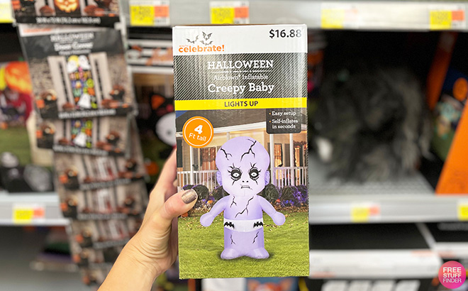 4-Foot Creepy Baby Halloween Inflatable