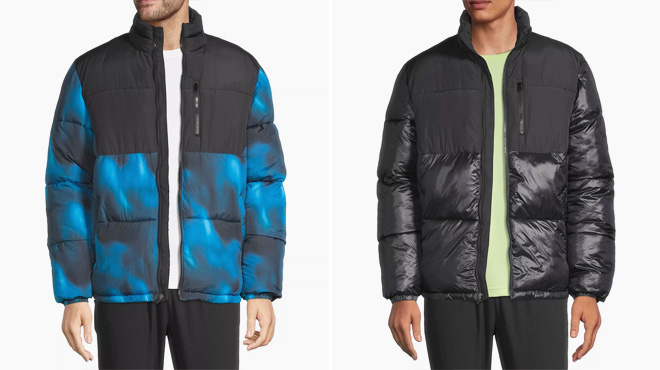 Xersion Wind Resistant Midweight Puffer Jacket