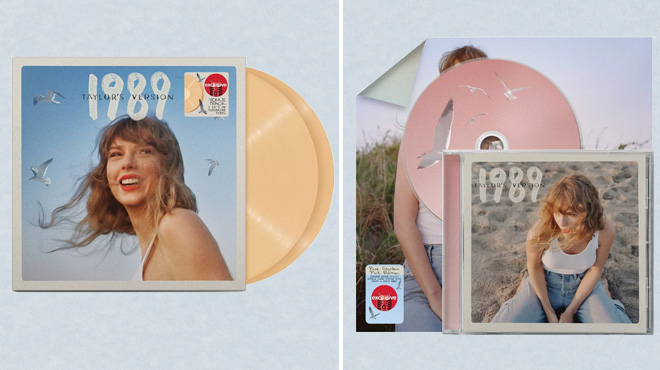 1989 Taylors Version Rose Garden Pink Deluxe Poster Edition CD