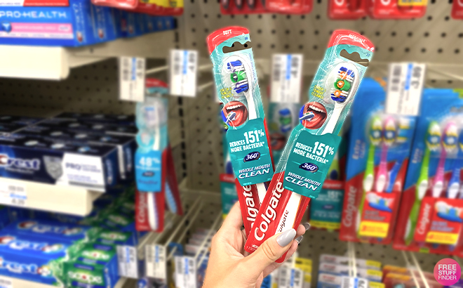 2 Colgate 360 Toothbrush 2 Colgate 360 Toothbrush