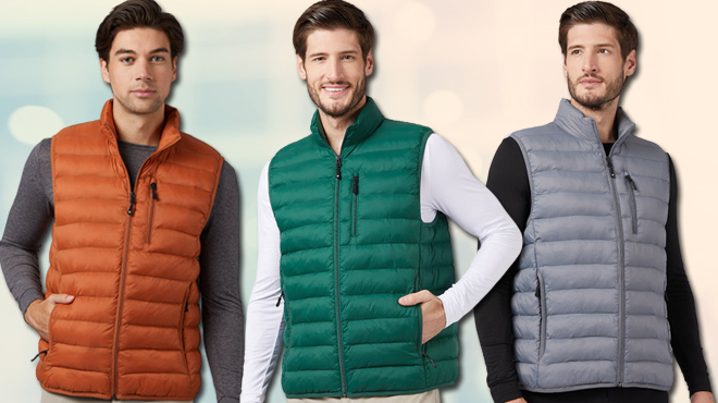 32 Degrees Mens Packable Vest
