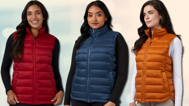 32 Degrees Womens Packable Vest