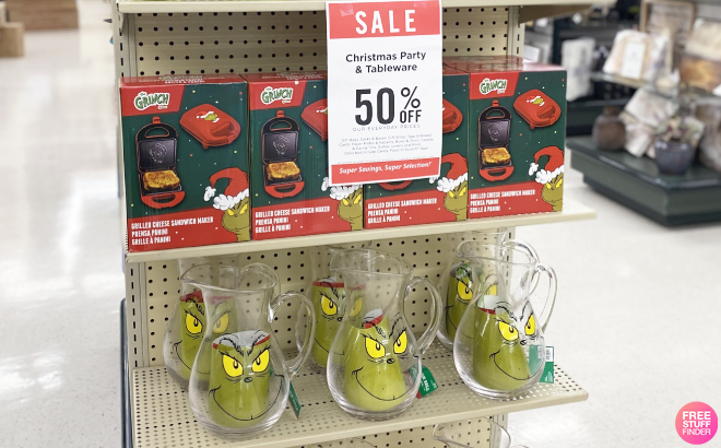50 Off The Grinch Christmas Party Items and Tableware