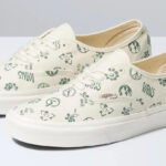 A Pair of VANS Eco Theory Shoes in Off White Color