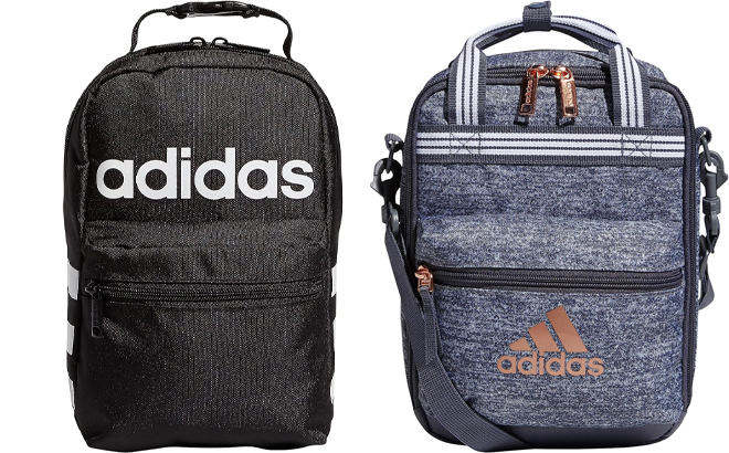 Adidas Unisex Santiago 2 Insulated Lunch Bag and Squad Insulated Lunch Bag