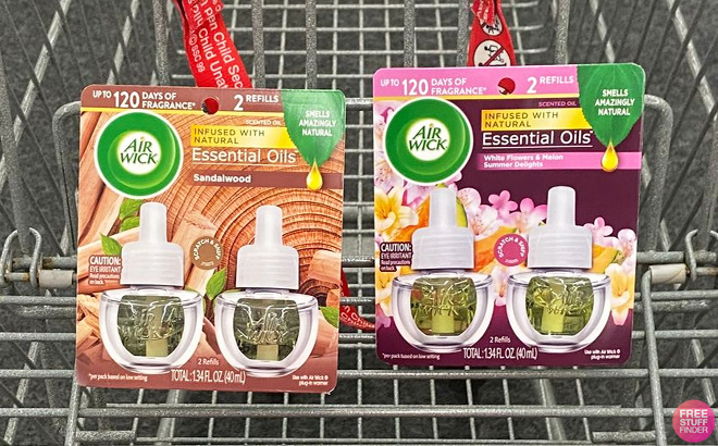 Air Wick Scented Oil Twin Refills in Cart