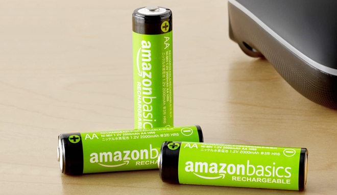 Amazon Basics 12 Pack Rechargeable AAA Batteries 1 1