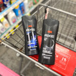 Axe Mens Body Wash on a Cart